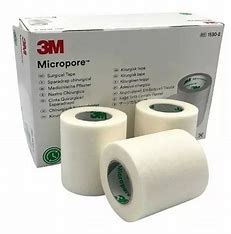 Przylepiec chirurg 3M Micropore 5cm x 9,1m, 6 sztuk, REF: 1530-2