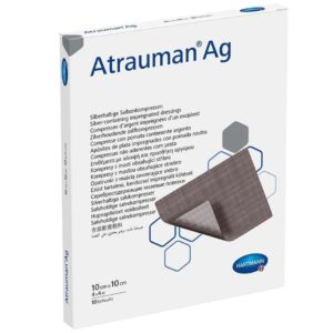 Atrauman AG opatrunek z maścią 10x10cm, 10 sztuk, REF: 499573