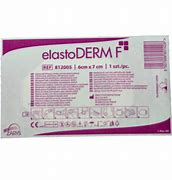 Opatrunek foliowy Elastoderm F 6x7cm, 100 sztuk, REF: 812005
