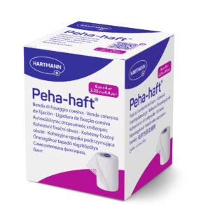 Peha-haft 6cm x 4m bandaż kohezyjny, opaska podtrzymująca, NOWY REF: 300039