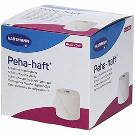 Peha-haft 8cm x 20m bandaż kohezyjny, opaska podtrzymująca, NOWY REF: 300045