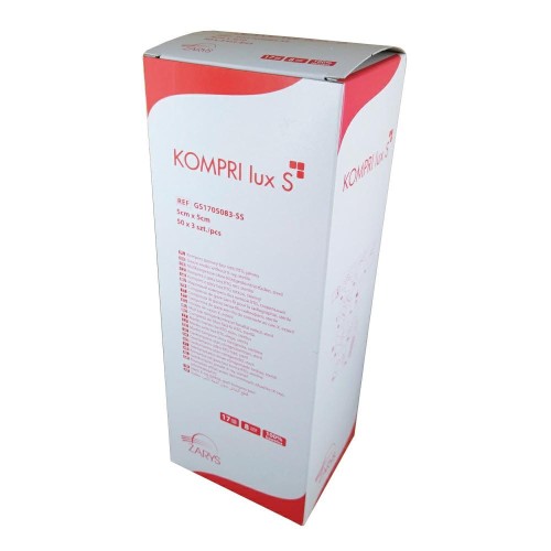Zarys KOMPRI lux S, kompresy gazowe jałowe - obrazek 3